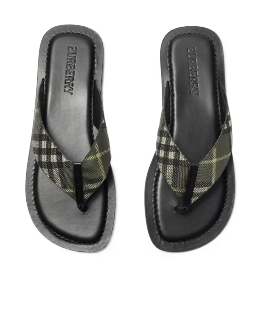 Burberry Check Pavilion Sandals