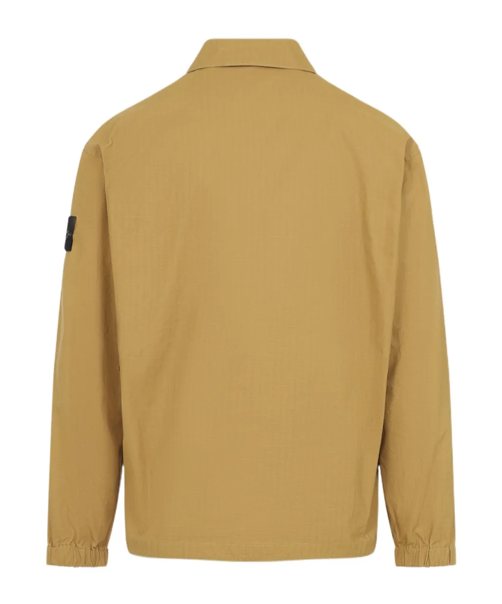 Stone Island Logo Patch Press-Stud Jacket