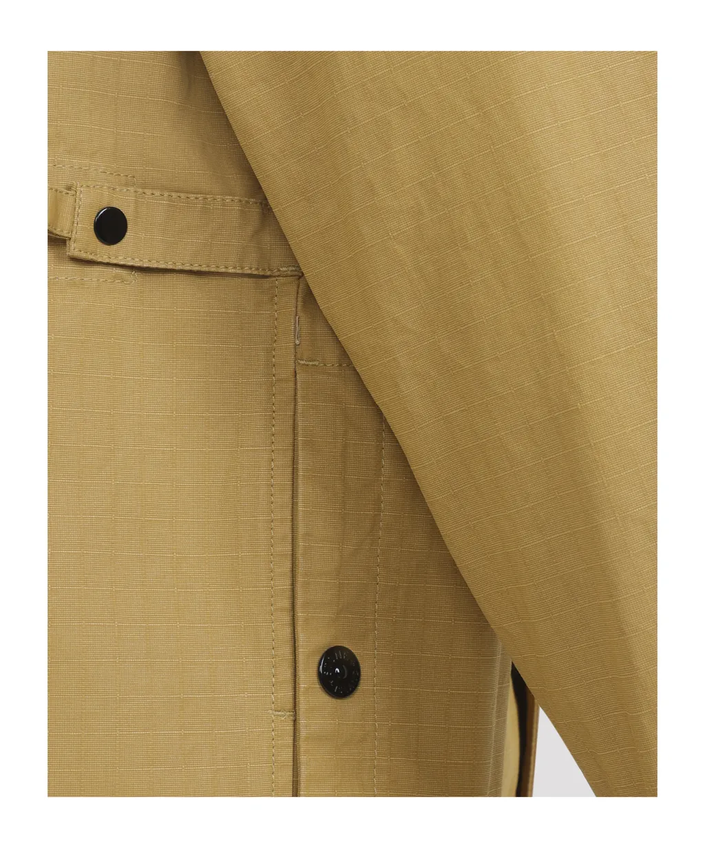 Stone Island Logo Patch Press-Stud Jacket