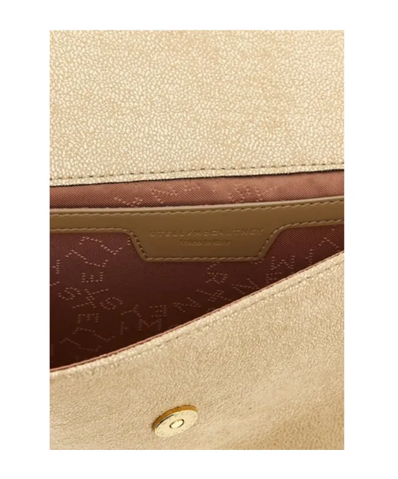 Stella Mccartney Falabella Logo Charm Crossbody Bag