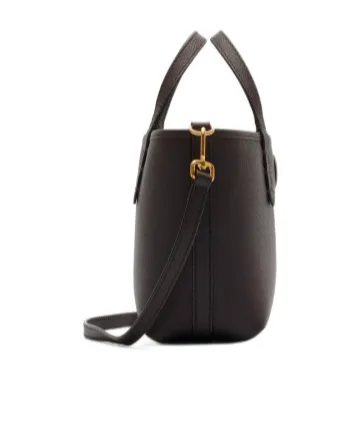 Burberry Mini Bloomsbury Reversible Checked Top Handle Bag
