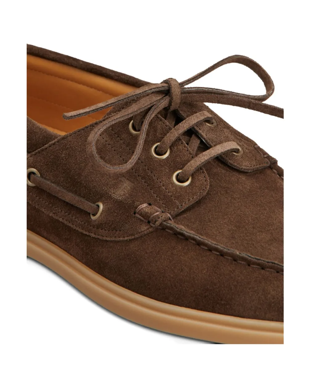 Tod's Logo Embossed Lace-Up Loafers