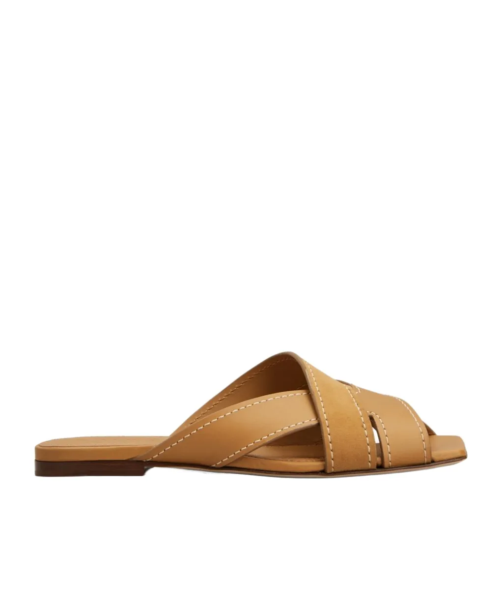 Cross Design Slippers
