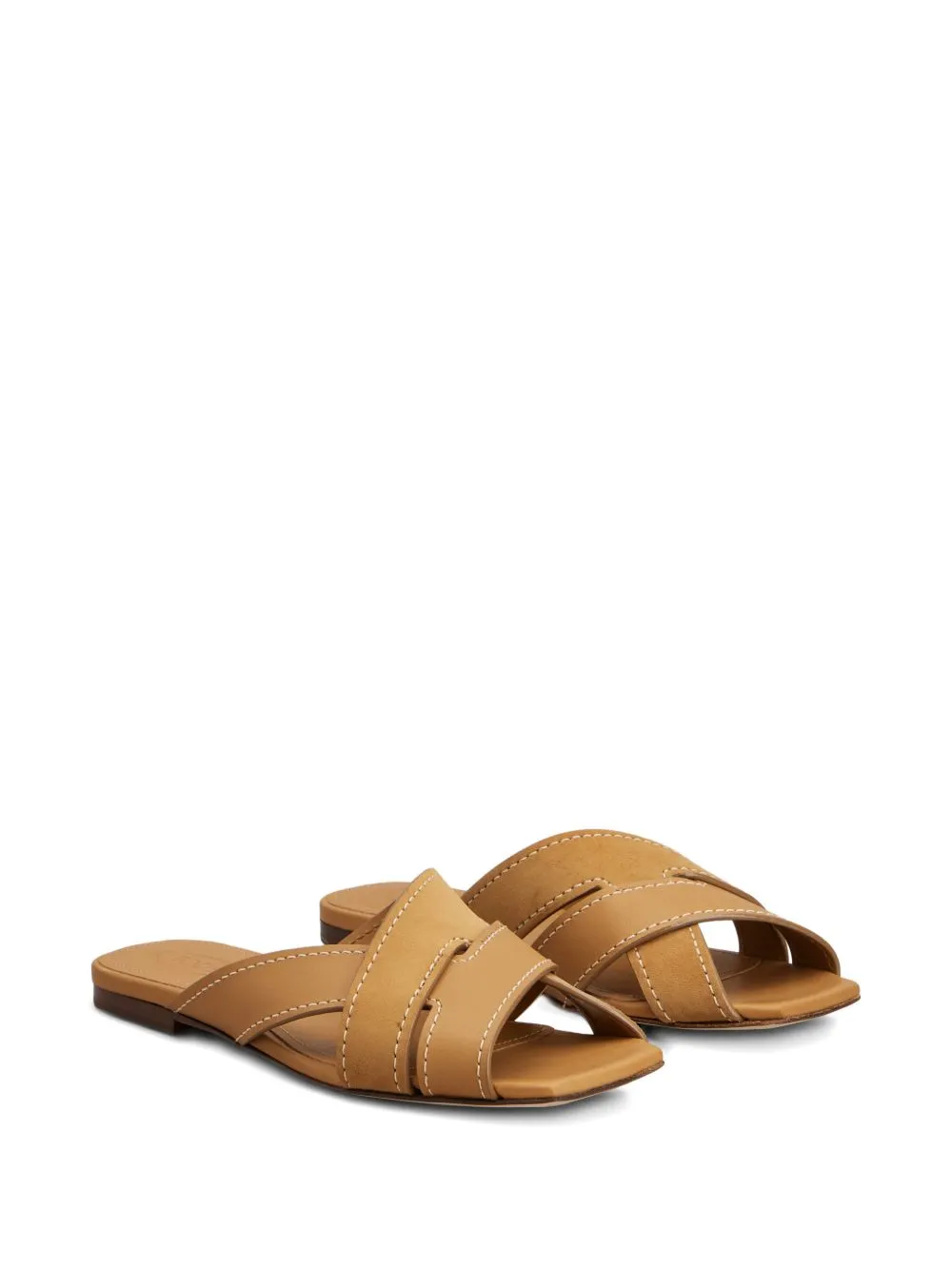 Cross Design Slippers