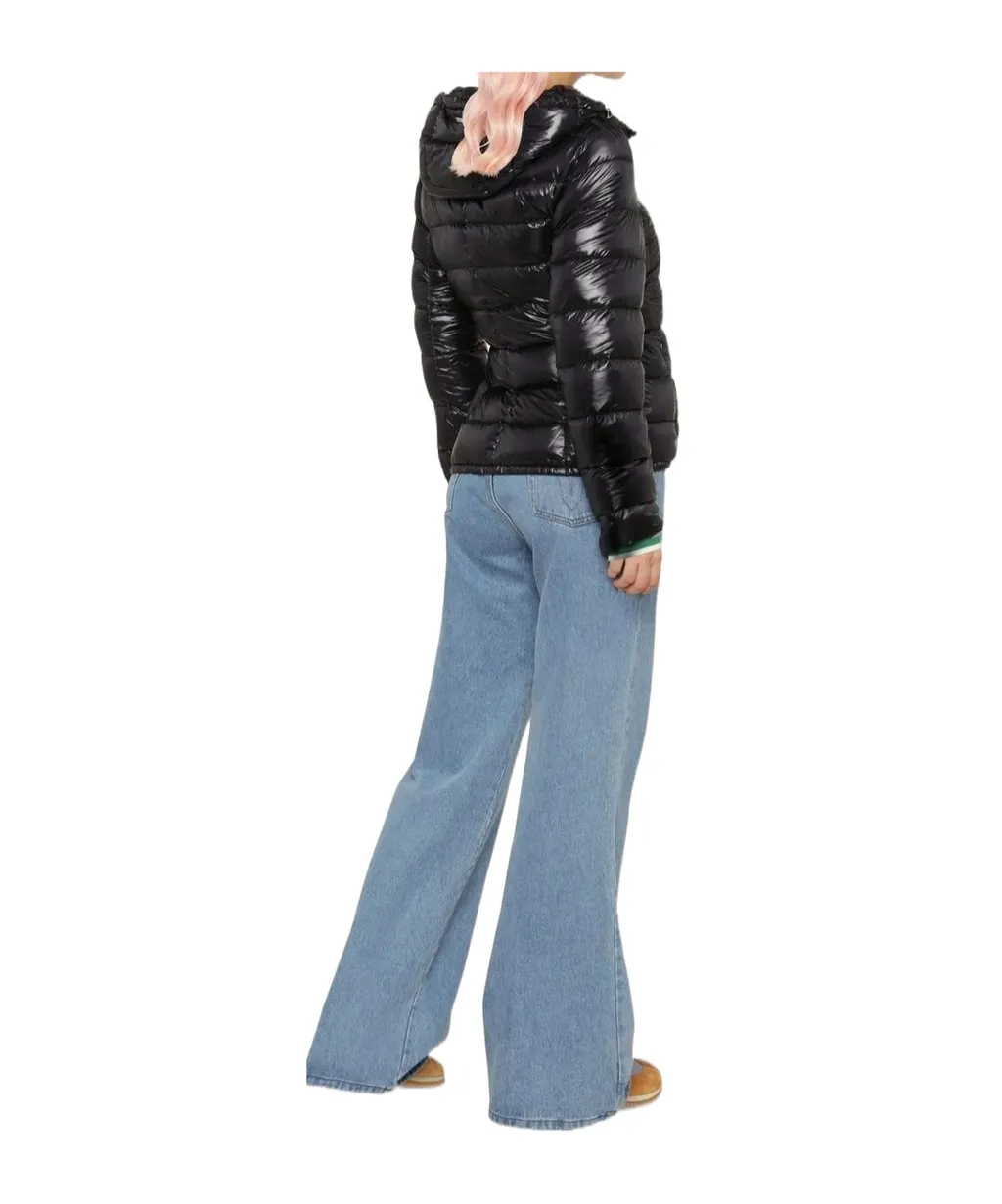 Hooded Quilted Down Jacket