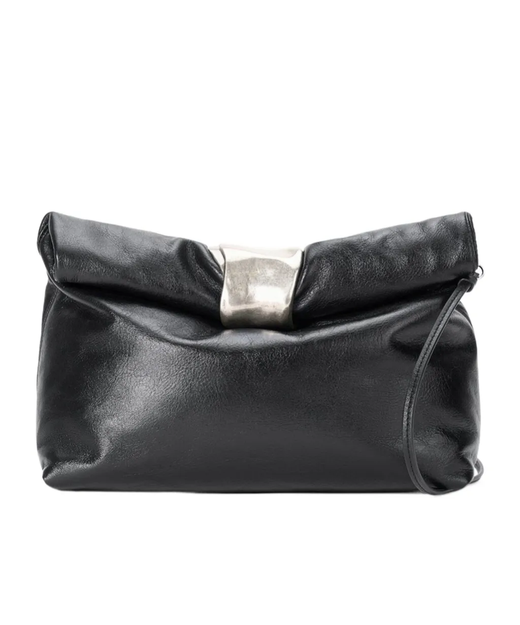 Staud Cuff Rolled Zipped Clutch Bag