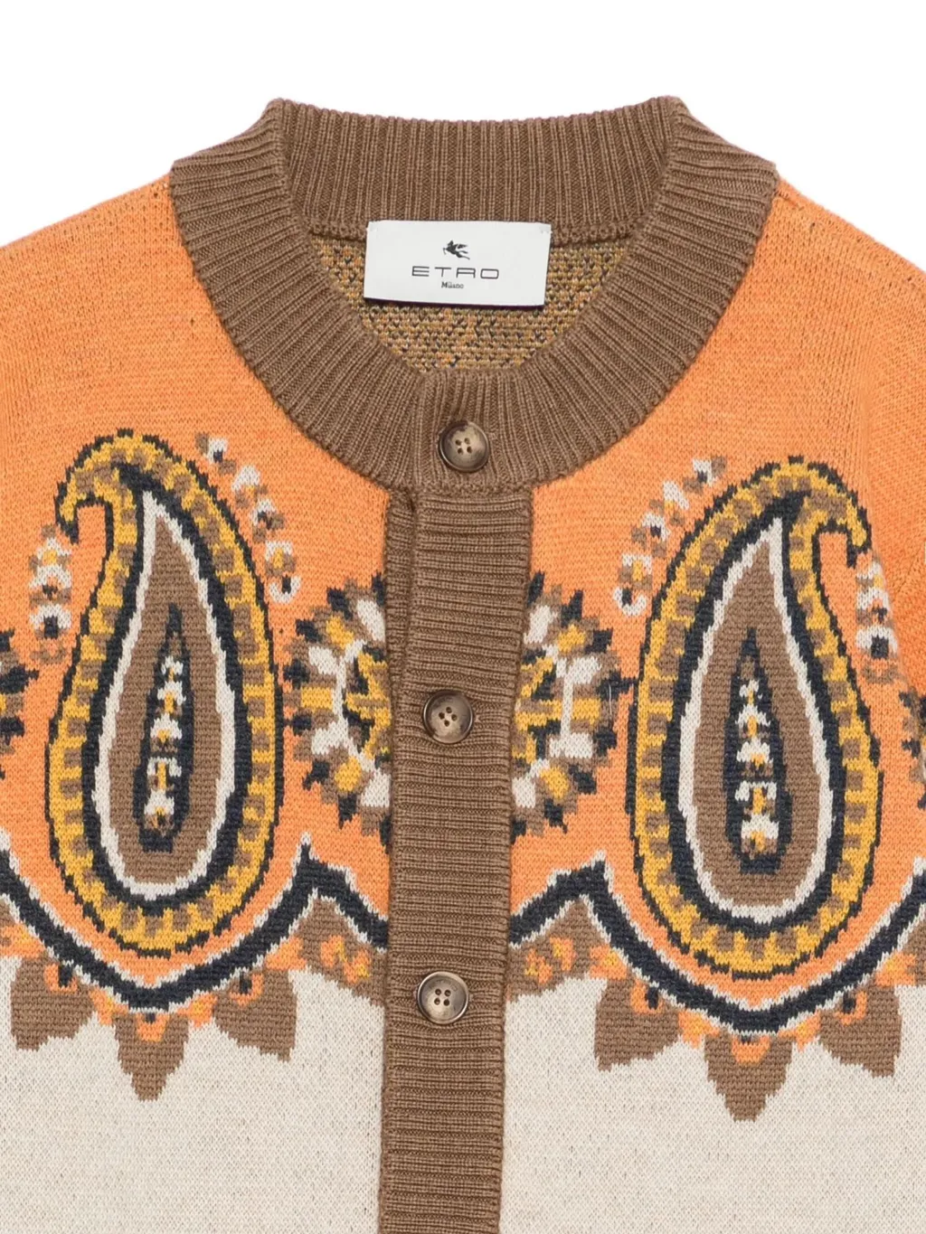 Printed Cardigan