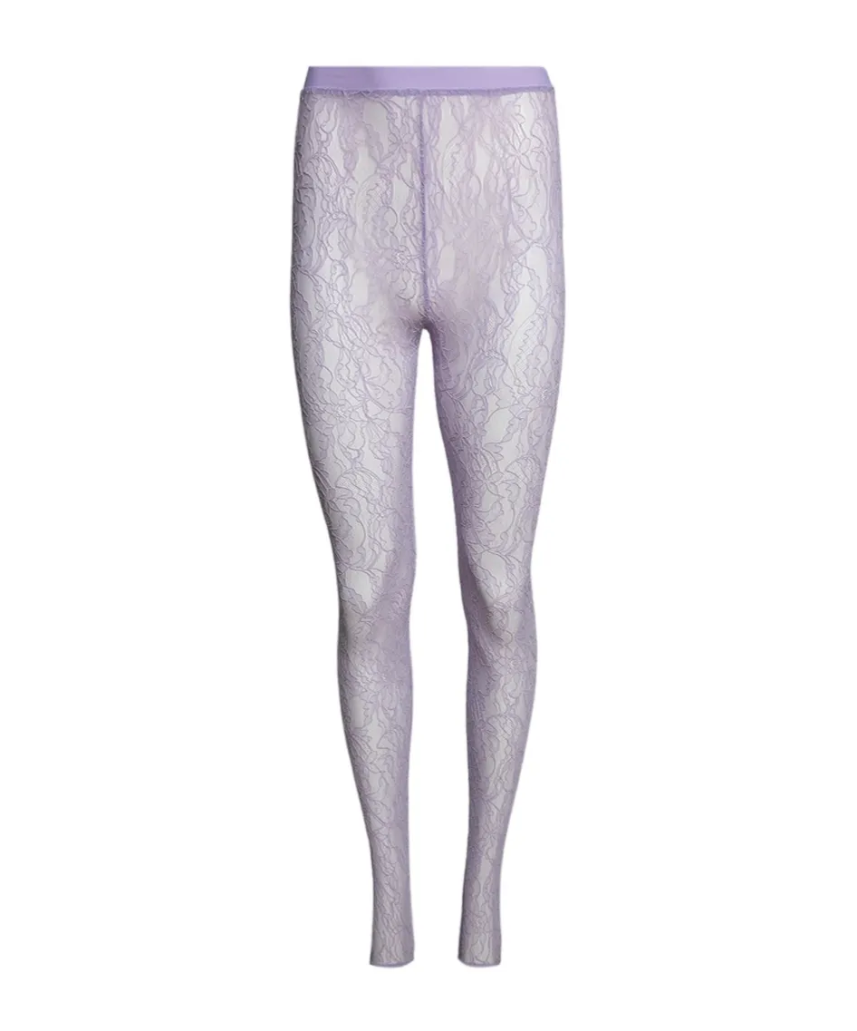 Lace Stirrup Leggings