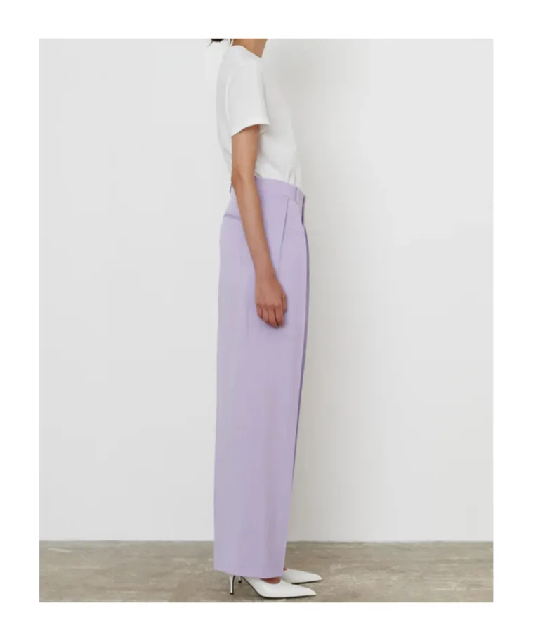 Tapered Low-Rise Casual Pants