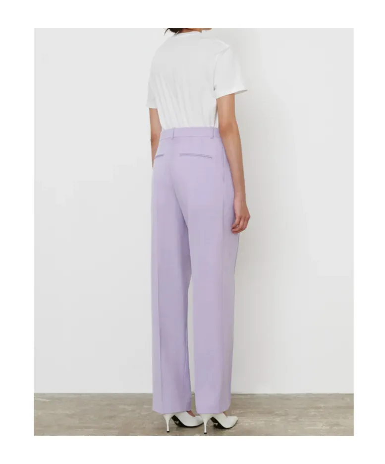 Tapered Low-Rise Casual Pants
