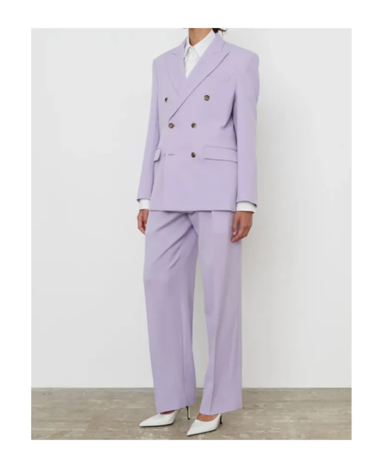 Double-Breasted Suit Jacket