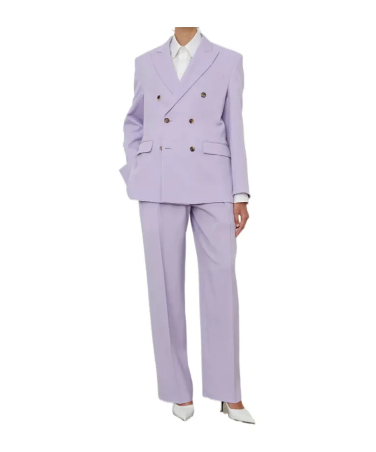 Double-Breasted Suit Jacket