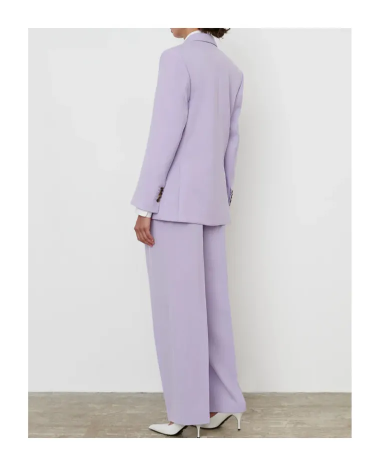 Double-Breasted Suit Jacket