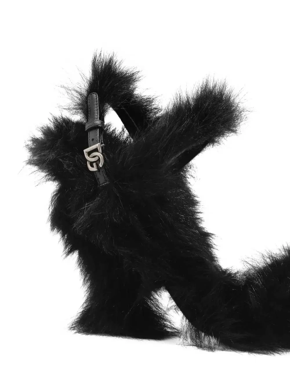 Dolce & Gabbana Shearling Sandals