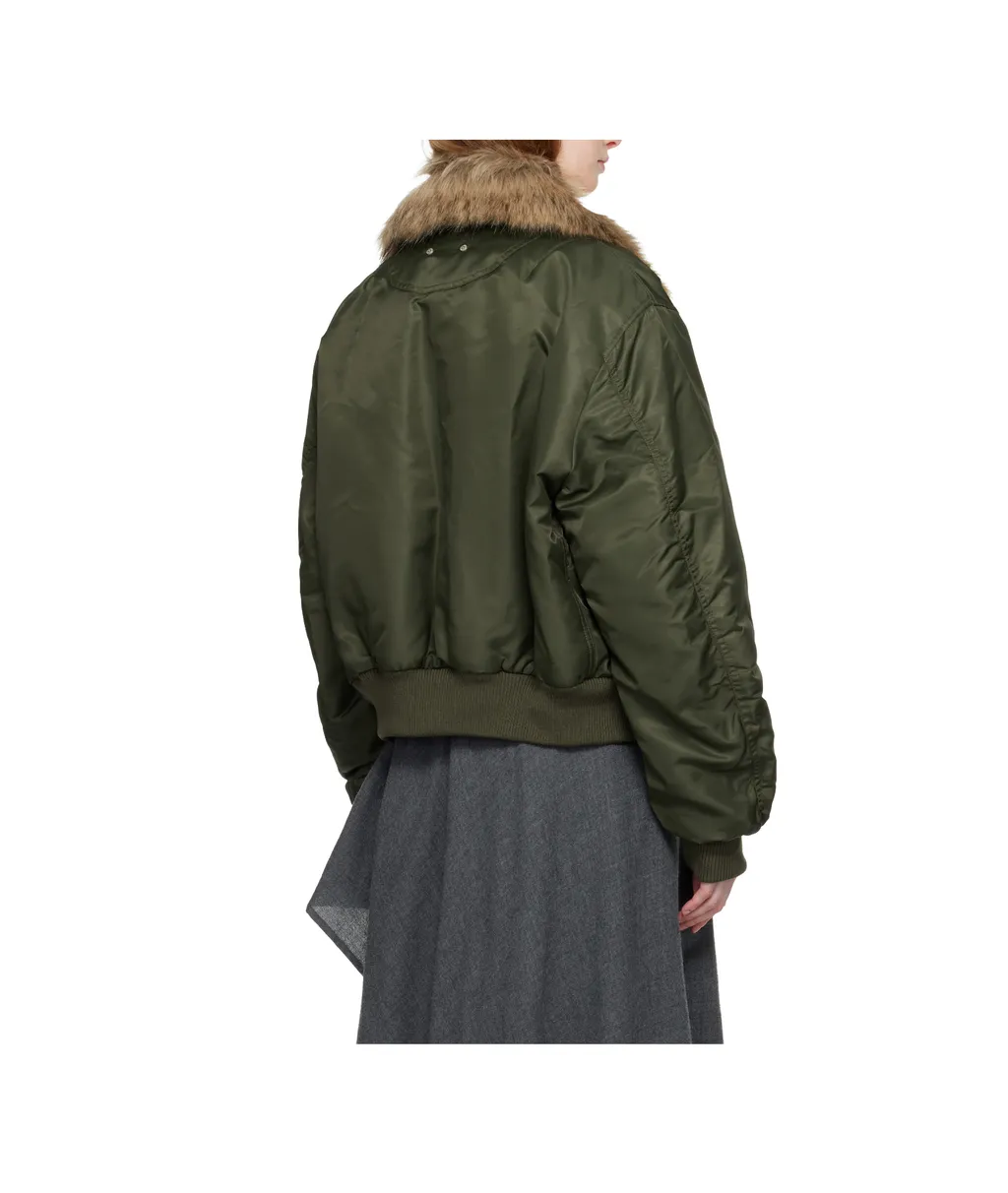 Fur Collar Ma-1 Pilot Jacket