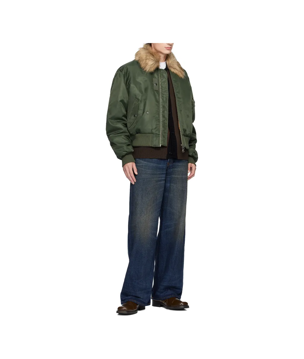 Fur Collar Ma-1 Pilot Jacket