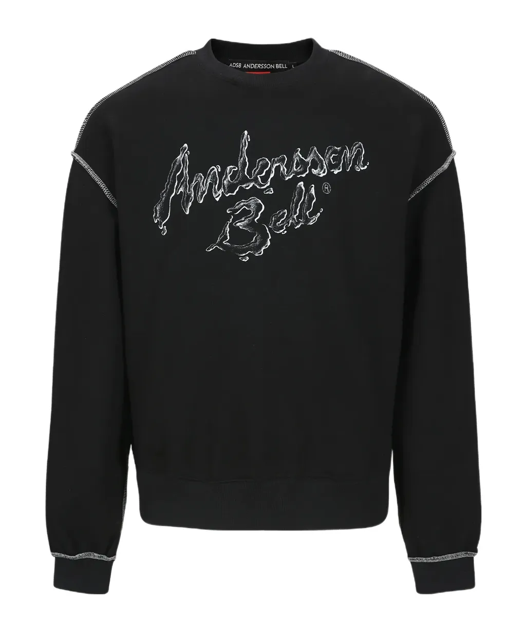Liquid Logo Crew Neck Sweatshirt