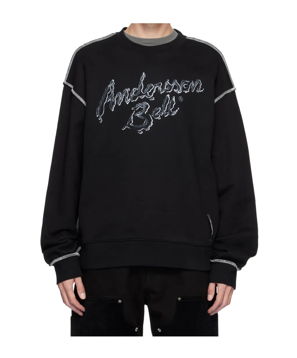 Liquid Logo Crew Neck Sweatshirt