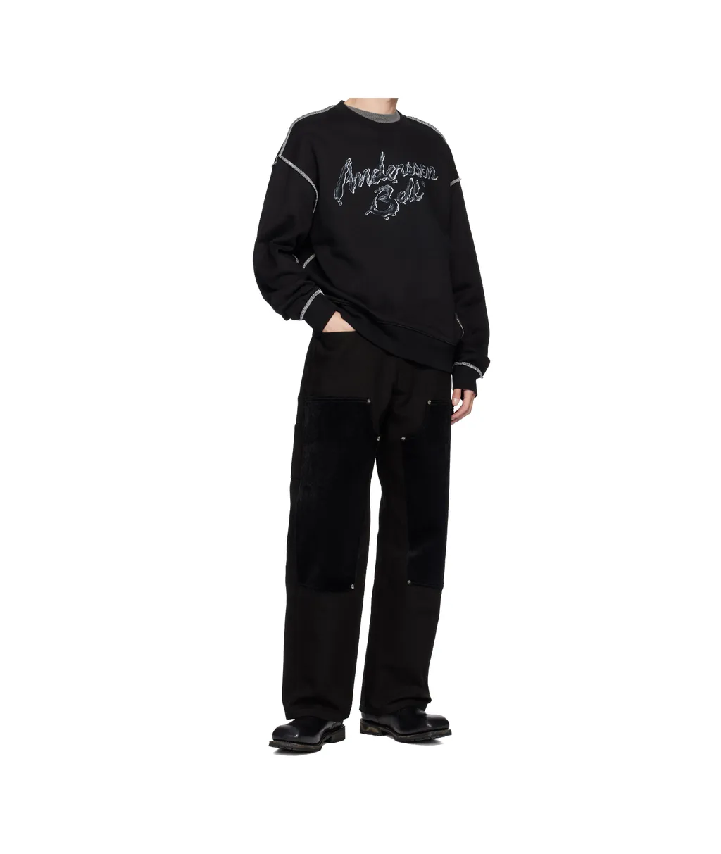 Liquid Logo Crew Neck Sweatshirt