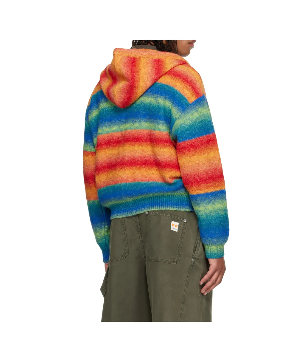 Gradient Zipper Hoodie