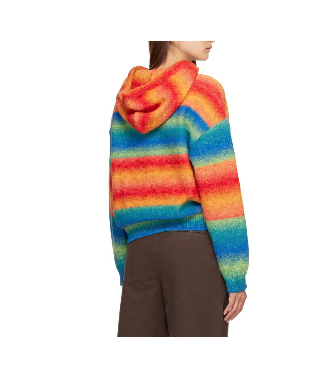 Gradient Zipper Hoodie
