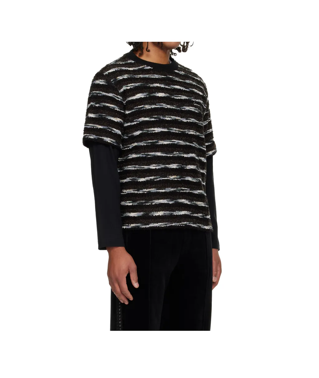 Striped Layered Sweater