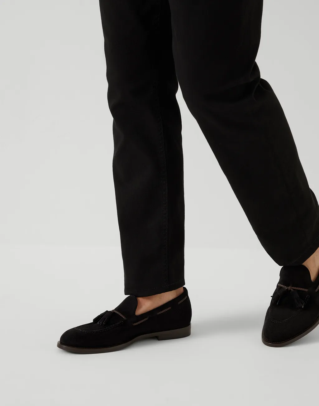 Suede Loafers