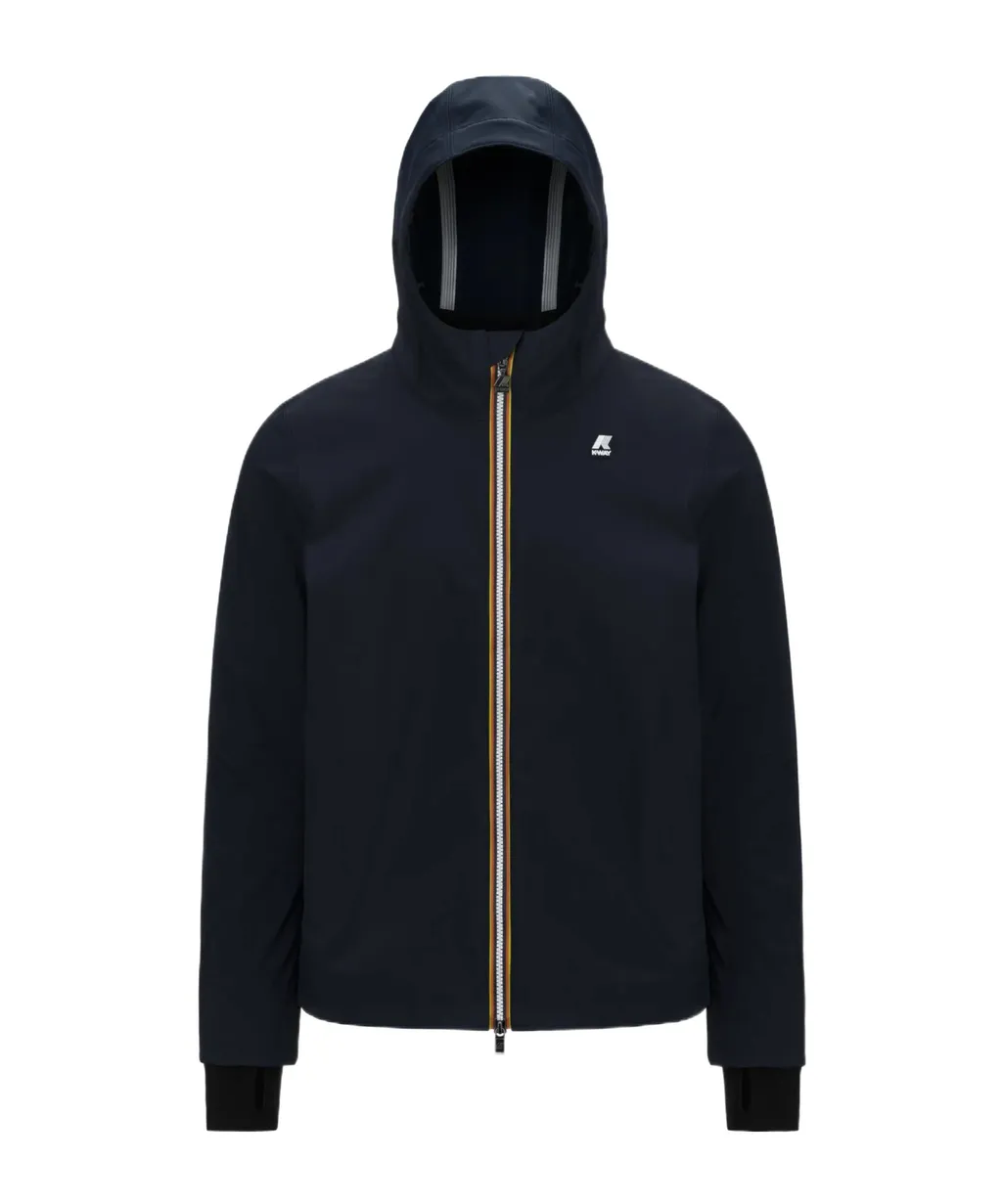 Logo Hooded Casual Jacket