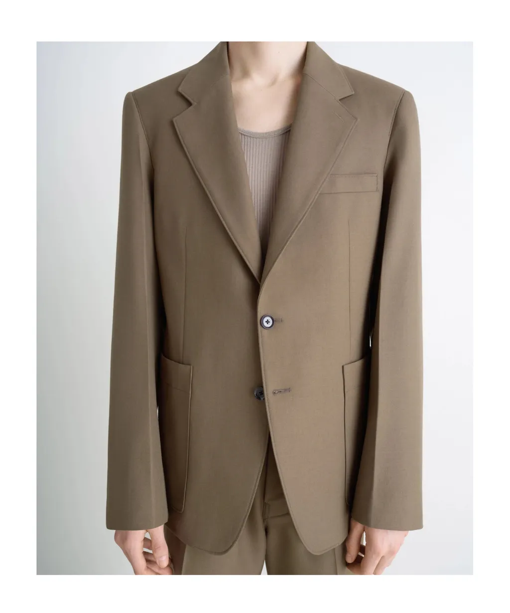 Lemaire Tailored Single Breasted Jacket