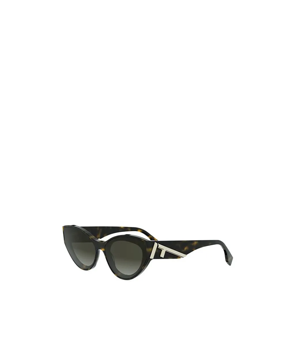 Fendi Eyewear Cat-Eye Frame Sunglasses