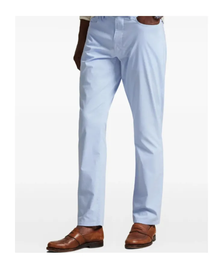 Five-Pocket Twill Trousers