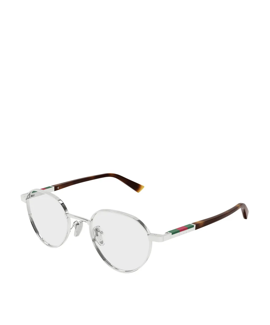 Gucci Eyewear Oval Frame Glasses