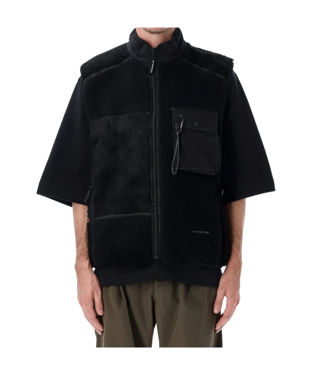And Wander Synthetic Fur Vest