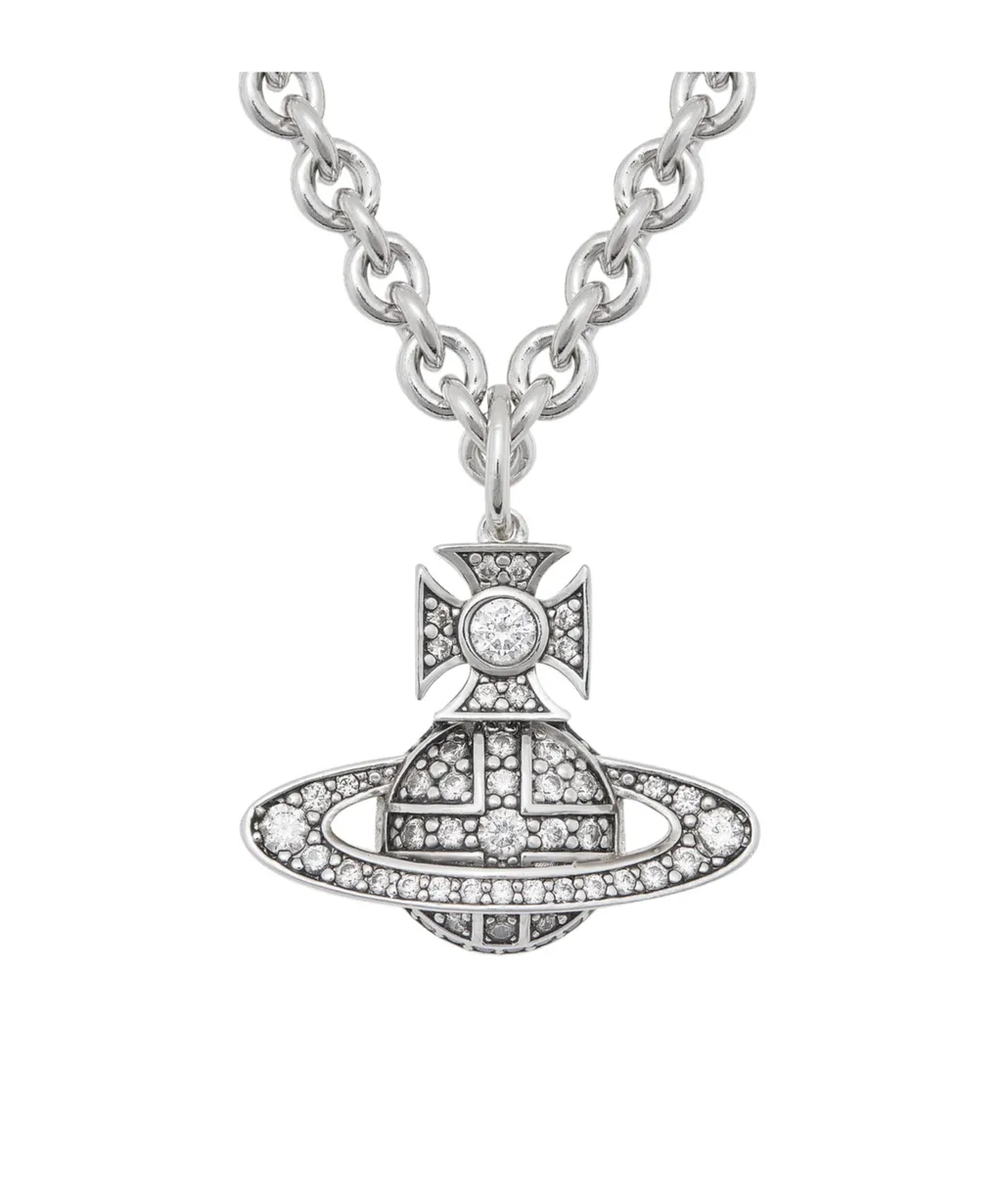 Carmelo Bas-Relief Pendant Necklace