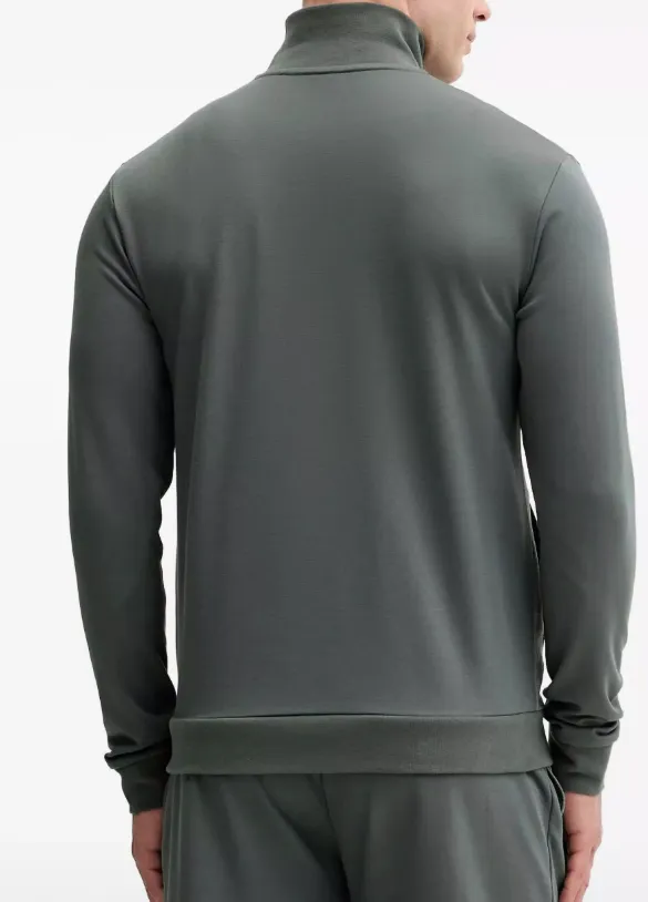 Zip Panelled Sweatshirt