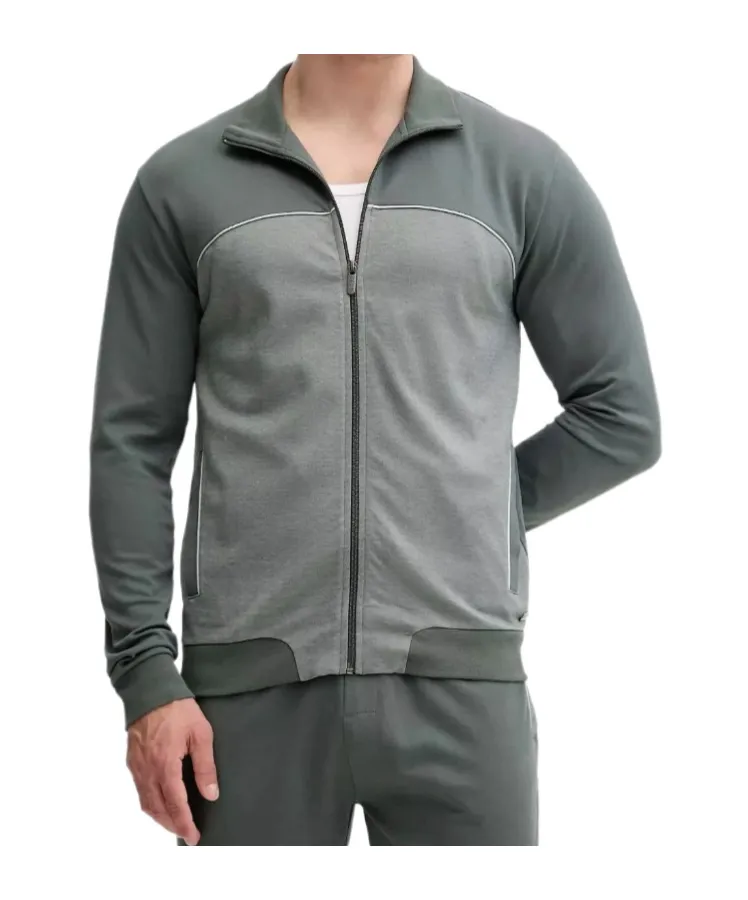 Zip Panelled Sweatshirt