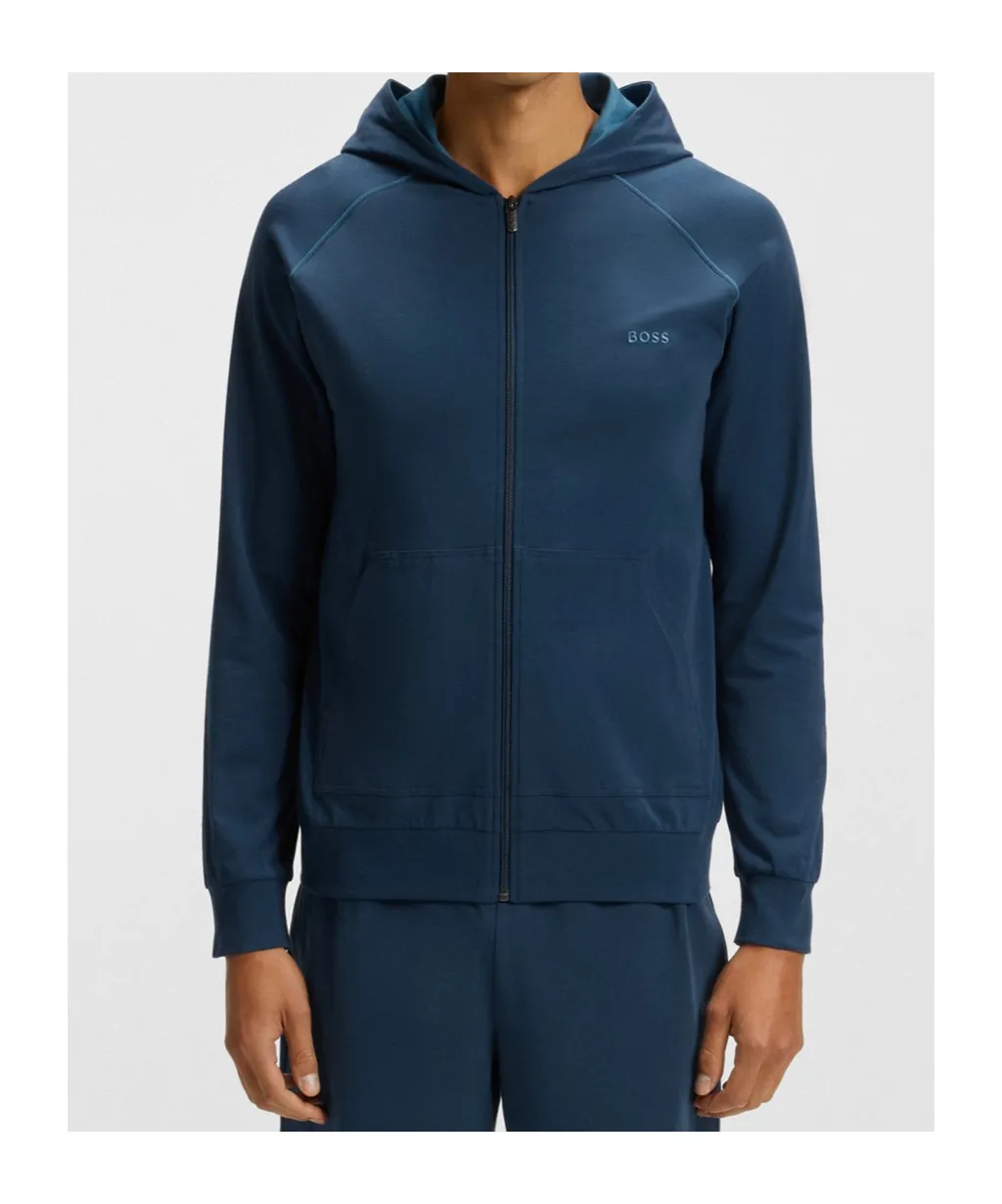 Long-Sleeved Hooded Sweatshirt