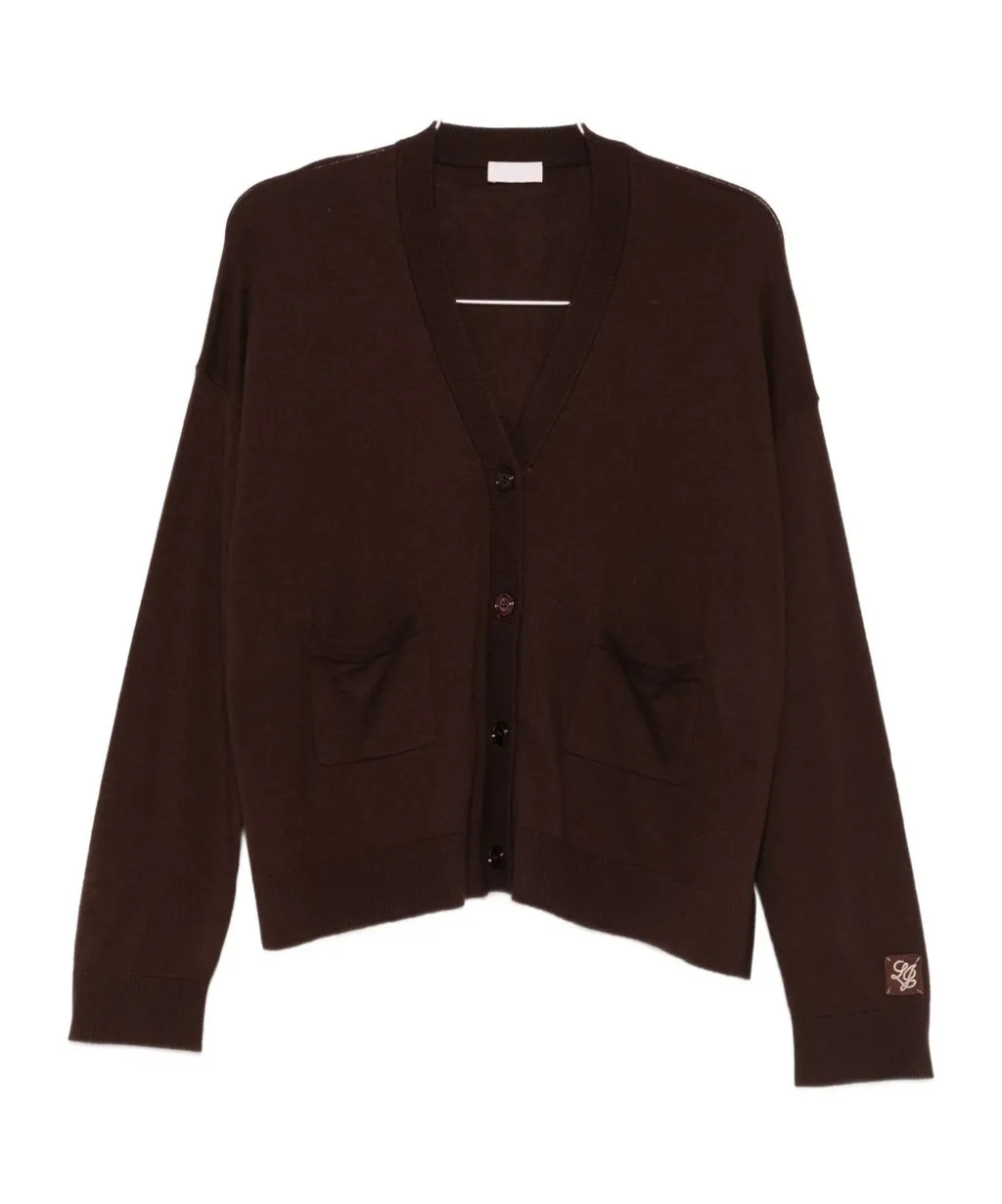 Patch-Pockets Cardigan