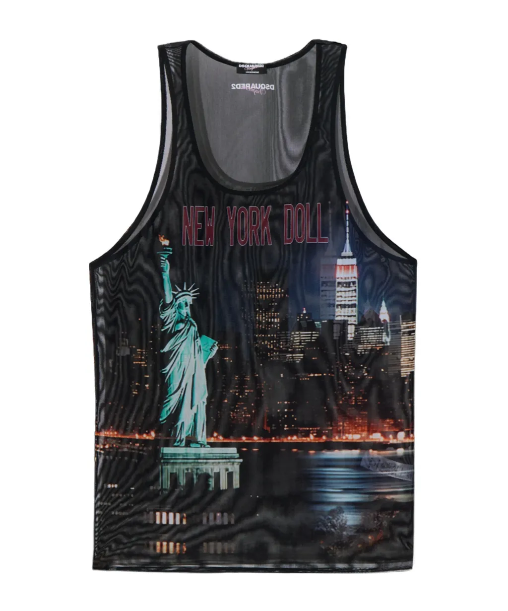 Crew Neck Vest