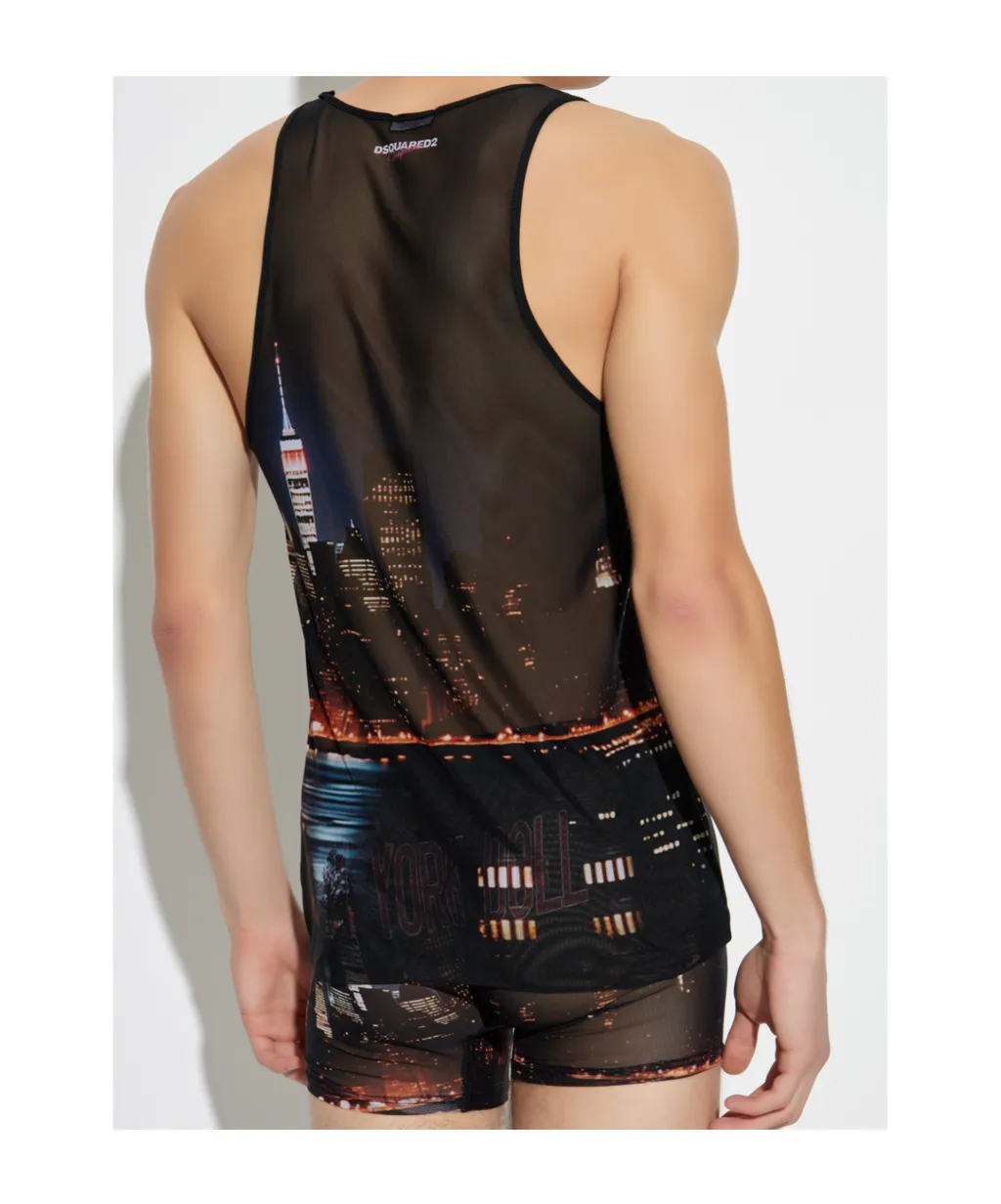 Crew Neck Vest