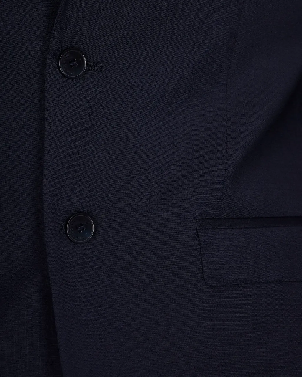 Notched-Lapel Single-Breasted Suit