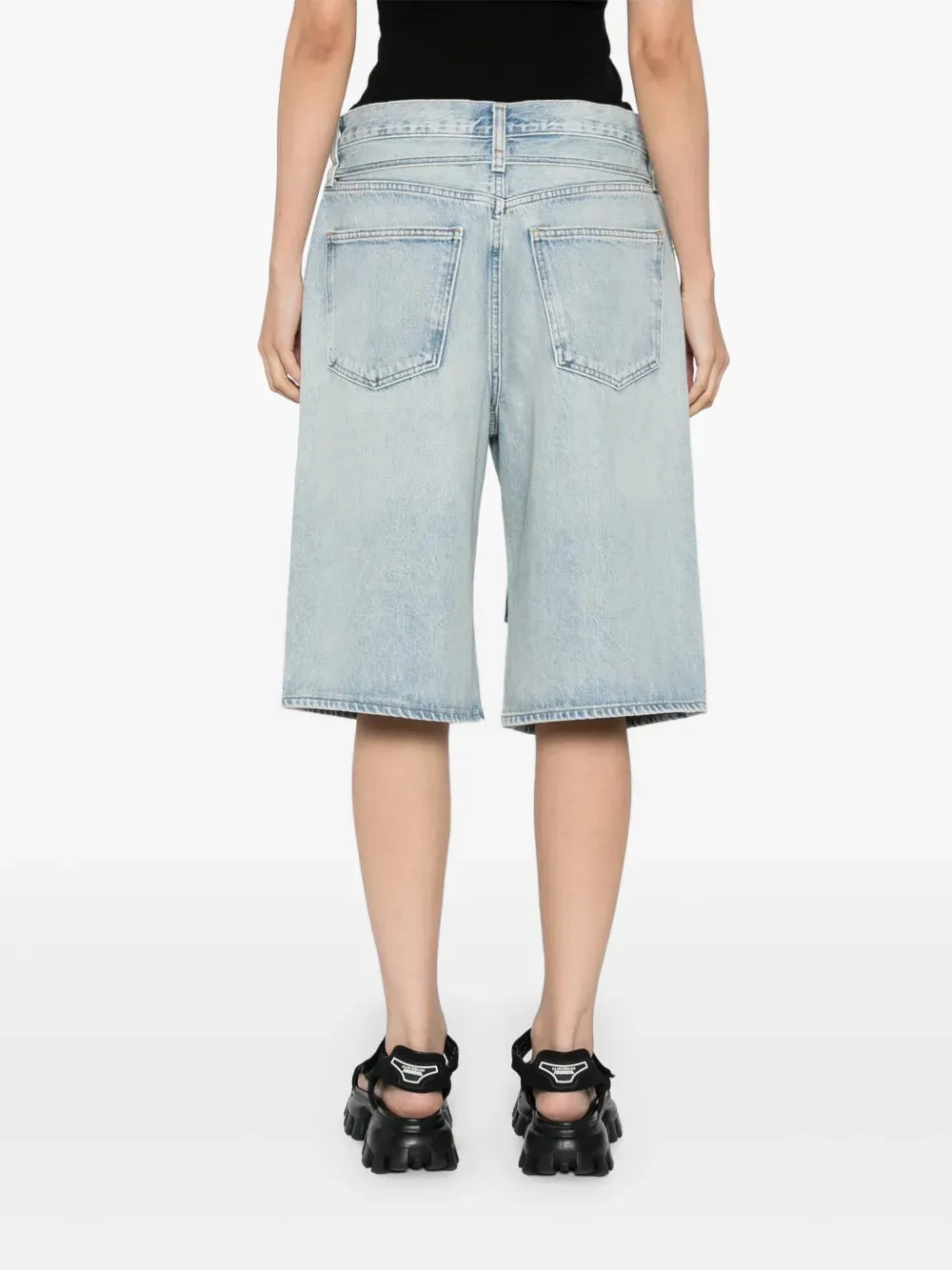Five-Pocket Denim Shorts