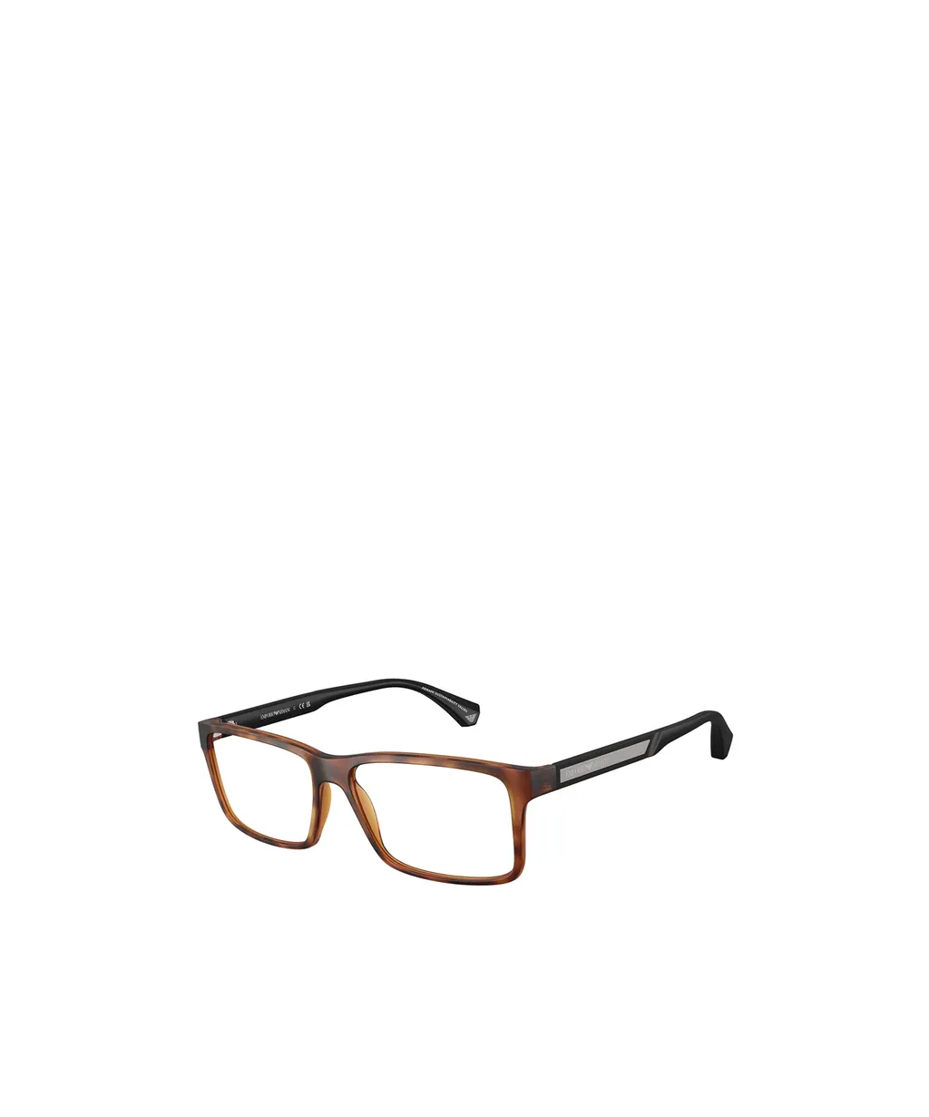 Emporio Armani Rectangular Frame Glasses