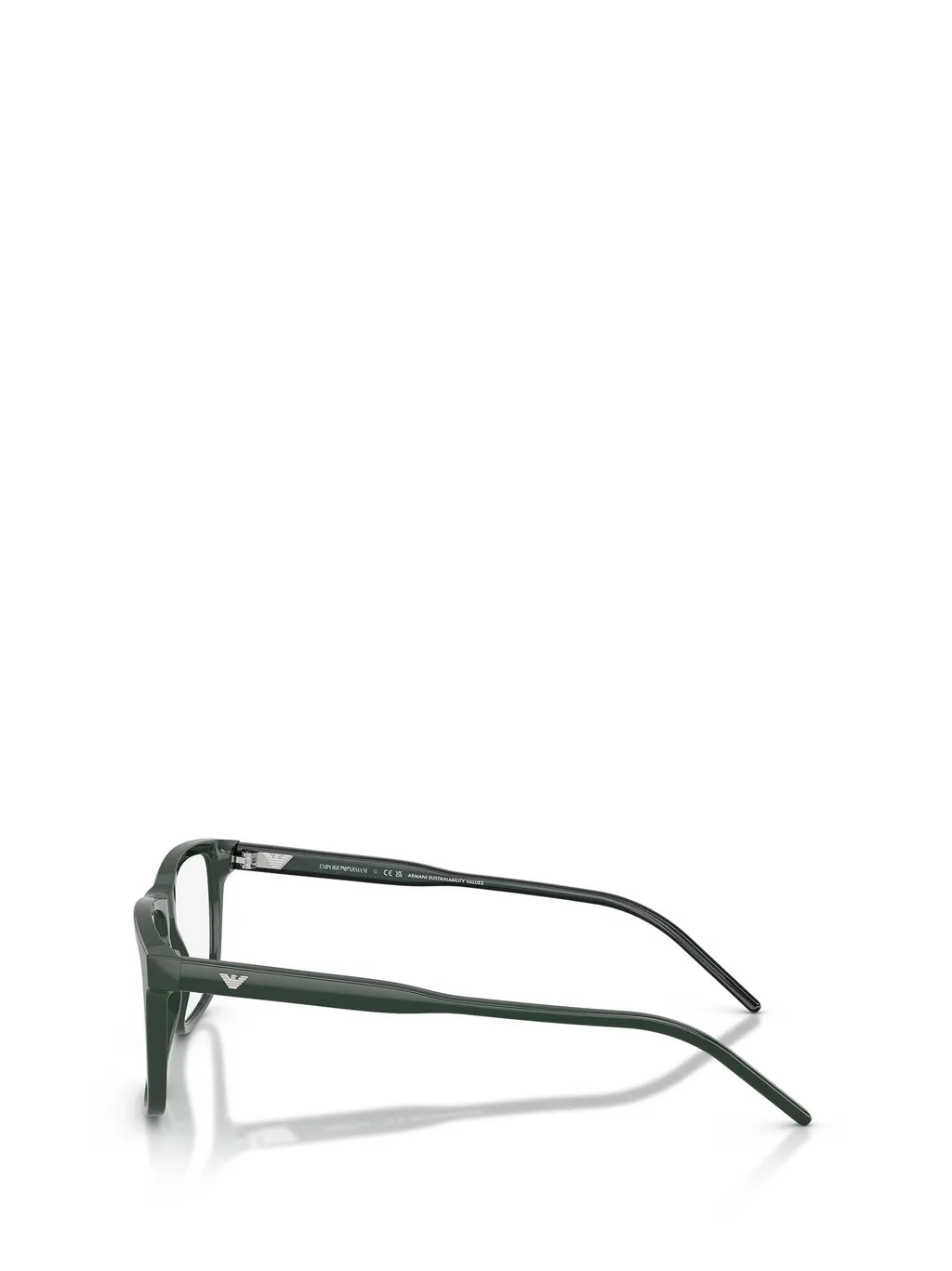 Emporio Armani Rectangular Frame Glasses