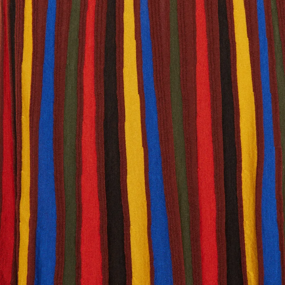 Calypso Striped Midi Dress