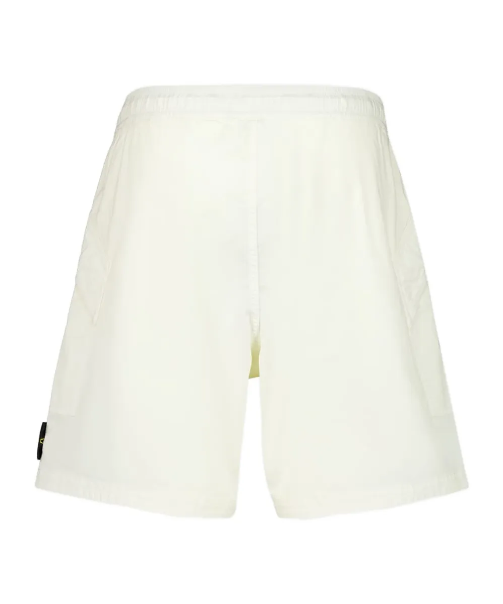 Stone Island Logo Patch Bermuda Shorts