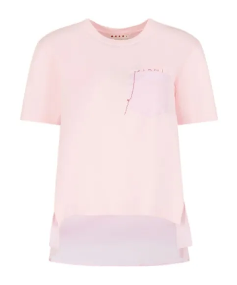 Marni Hand-Stitched Logo T-Shirt