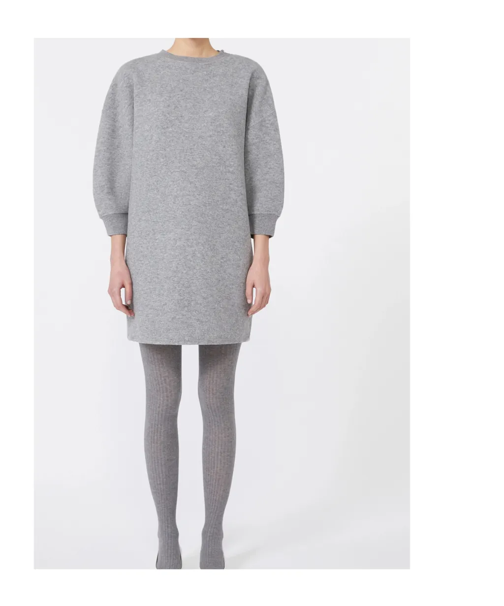 Short, Wool And Cashmere Jersey Dress