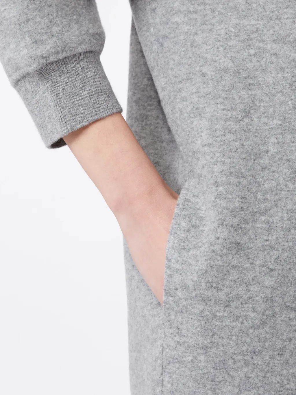 Short, Wool And Cashmere Jersey Dress