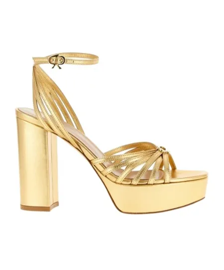 Gianvito Rossi Ankle Strapped Rita Sandals